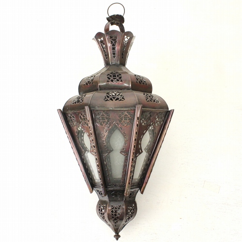 吊下げ型ガラスランプ モスク 小