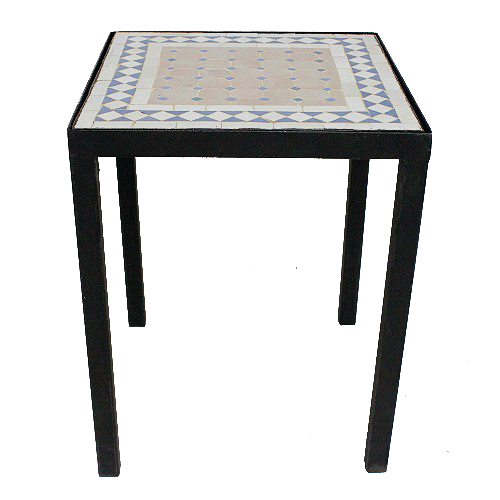 【SALE】モザイクテーブル 鉄脚 35x35 送料別 @25000→12500円