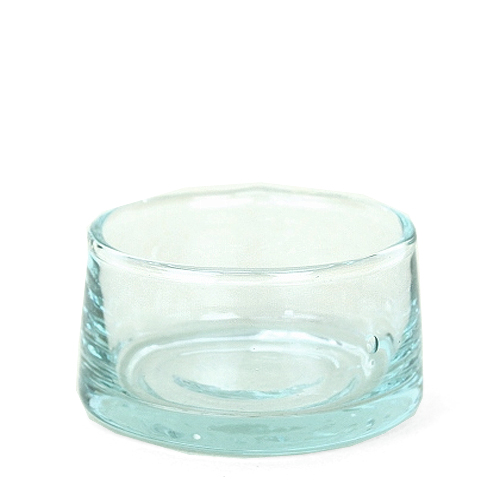 モロッコリサイクル無地グラス E10 口6.5H4