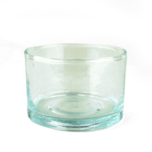 モロッコリサイクル無地グラス K1 口8 H5