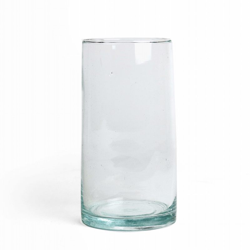 モロッコリサイクル無地グラス E40 口9H19