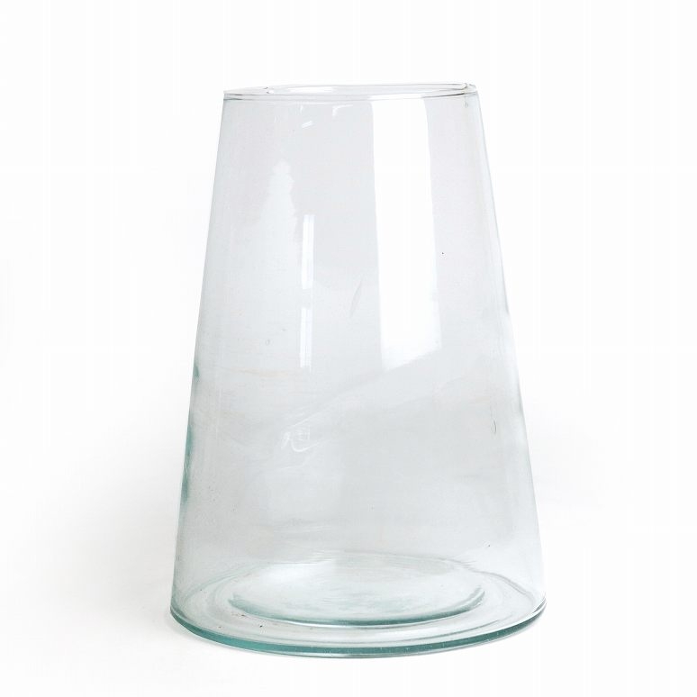 モロッコリサイクル無地グラス E41 口12H24