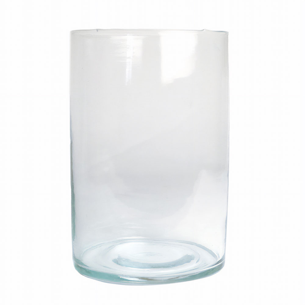 モロッコリサイクル無地グラス K66 口15H22