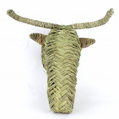 水草アニマルヘッド 壁掛け　ヒツジ