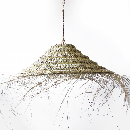 水草ランプシェード フリンジ 大 パラソル型(本体) ※ソケット別C 【送料別】