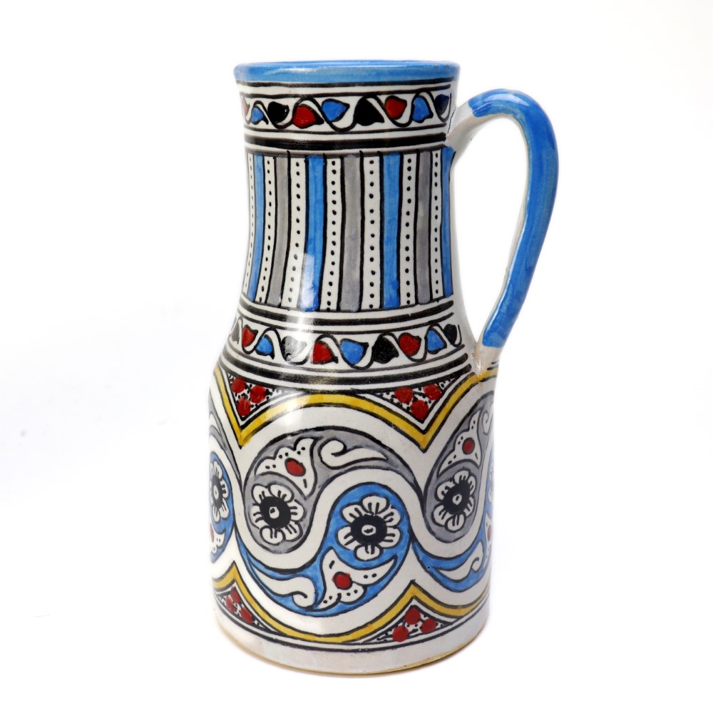 フェズ陶器花瓶 H24 一点物_06