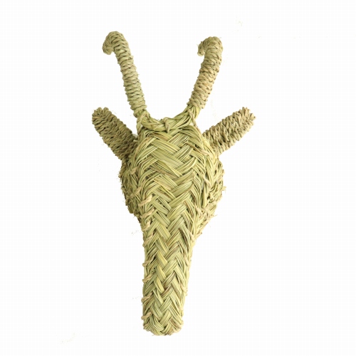 水草アニマルヘッド 壁掛け　山羊