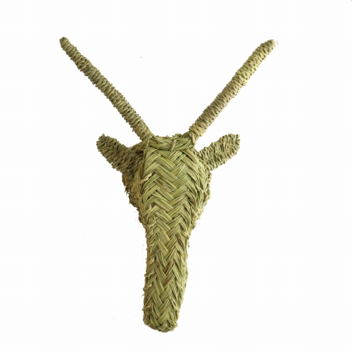 水草アニマルヘッド 壁掛け　ガゼル