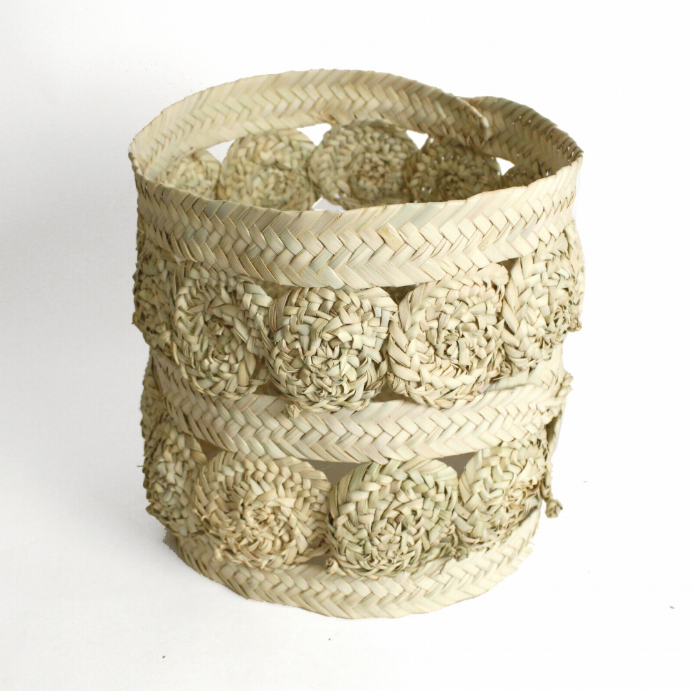 タザ置きランプシェード 筒型デコレーション    24SS一点物 @7000→5600