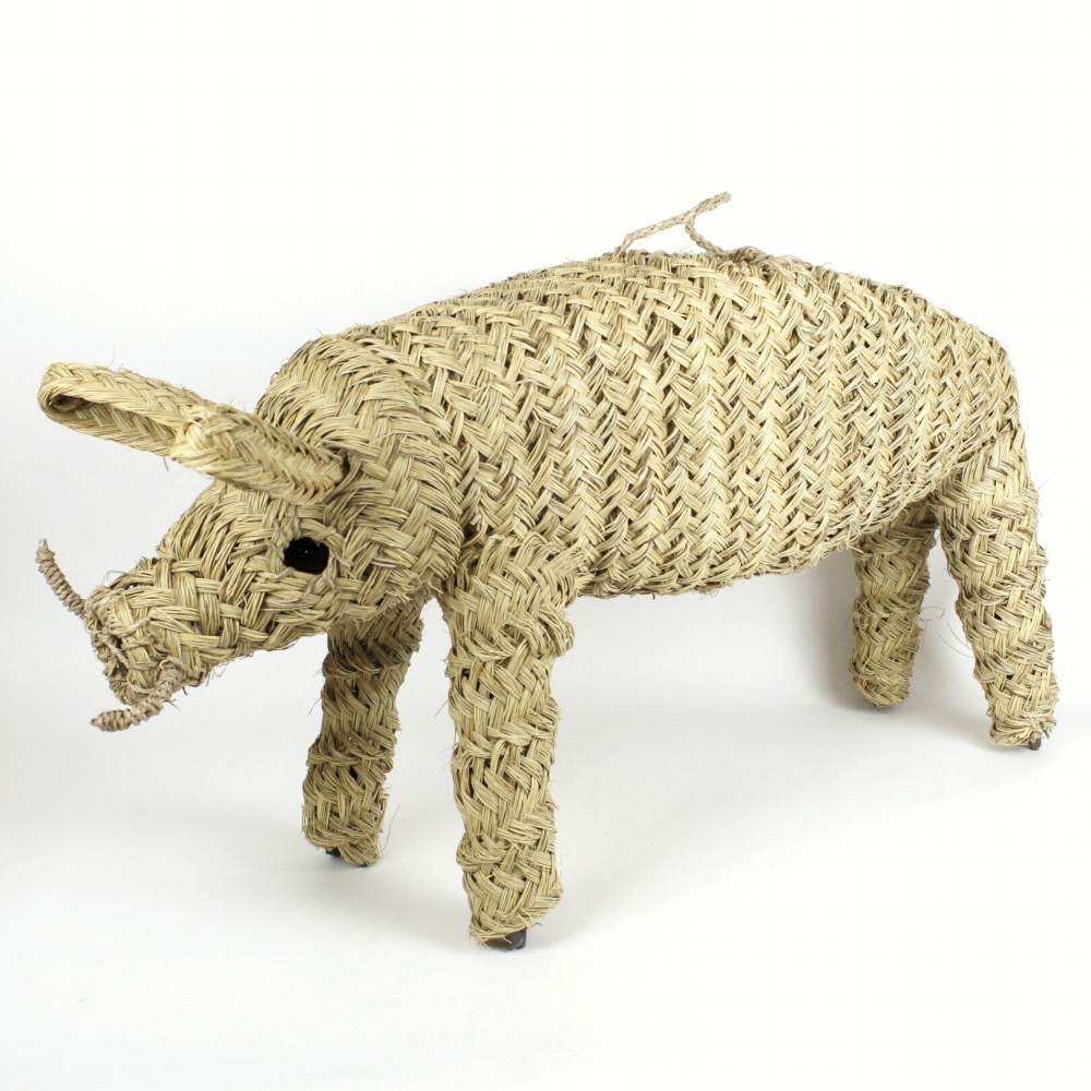 水草置き型ランプシェード ブタ 24SS一点物 @25000→20000