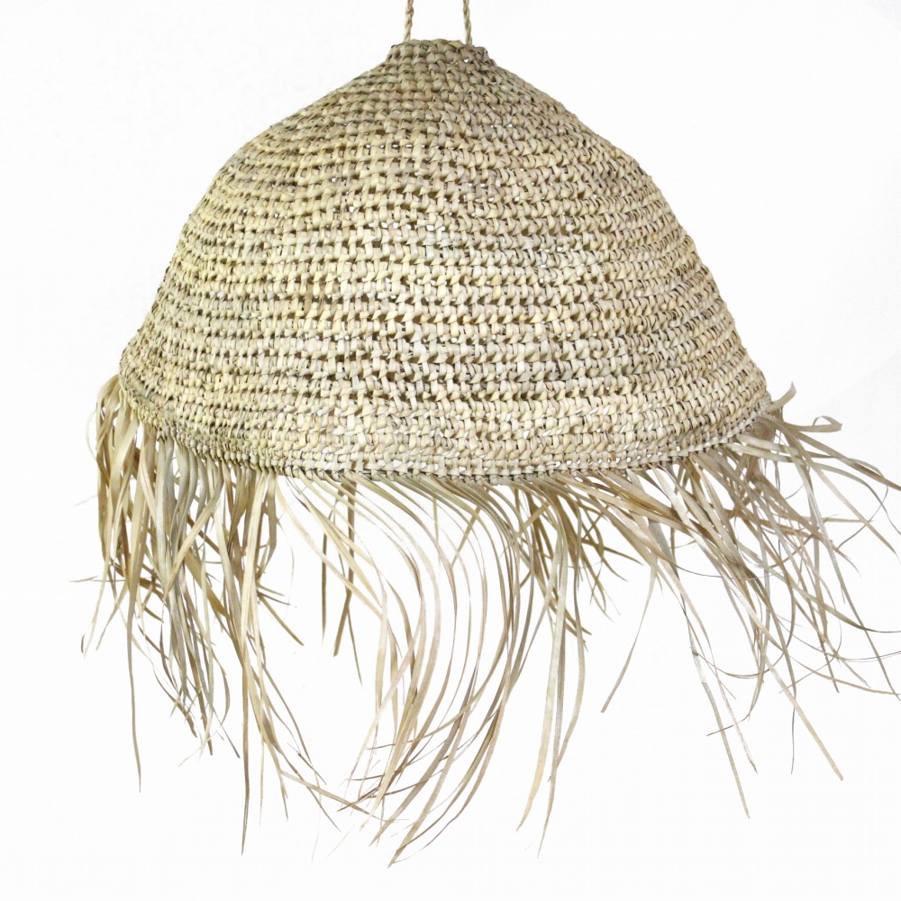 パームバサバサランプシェード ドーム型(本体)※ソケット別B 24SS一点物 @7800→6240