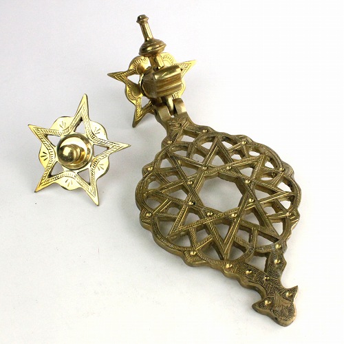 ドアノック 真鍮 40cm