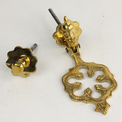 ドアノック 真鍮 15cm