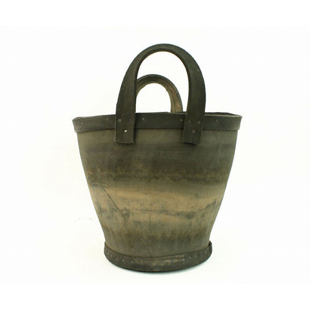 タイヤゴム製バケツ つぼ型 小