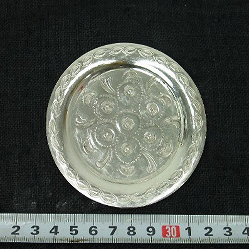 シルバーメタルコースター小