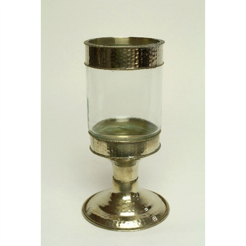 ガラス筒キャンドルスタンドスタンド付 装飾