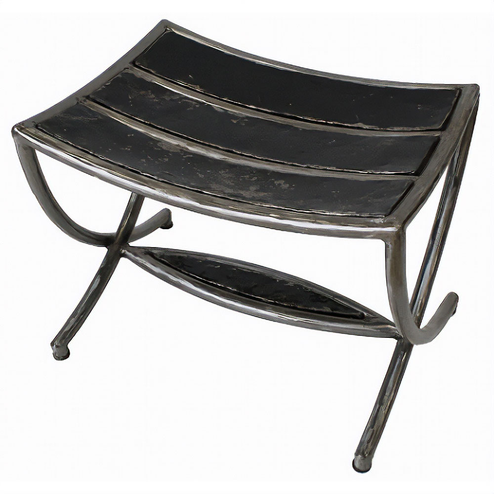 OUSMANE M'BAYE 鉄イス 小  黒【送料別】