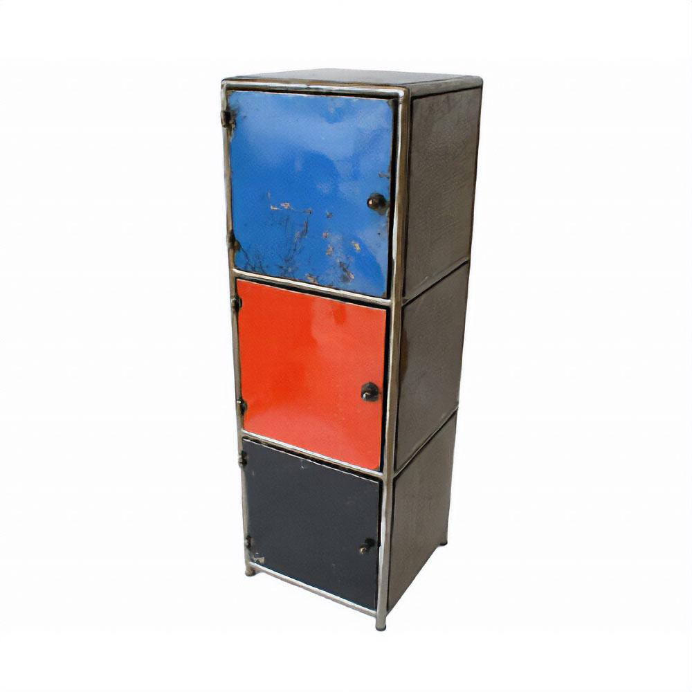 OUSMANE M'BAYE 鉄棚 3扉 縦  02【送料別】