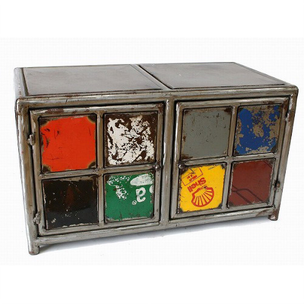 OUSMANE M'BAYE 鉄棚 2扉 横【送料別】