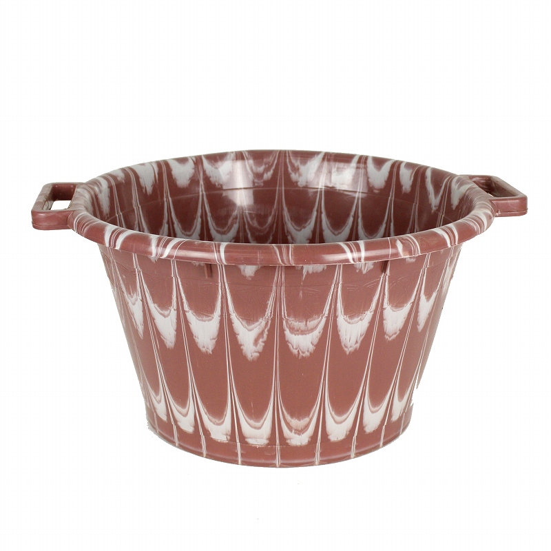 セネガルプラスチック両手桶 25L 2303