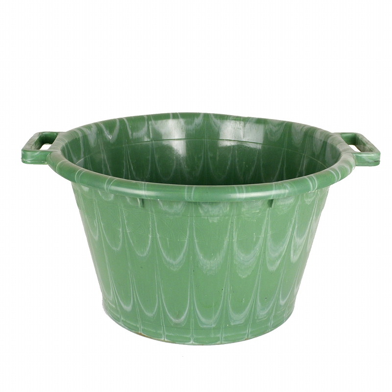 セネガルプラスチック両手桶 25L 2306