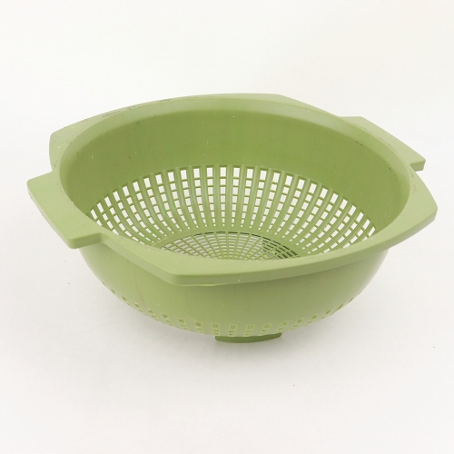 セネガルプラスチック 水切りザル 丸 1904
