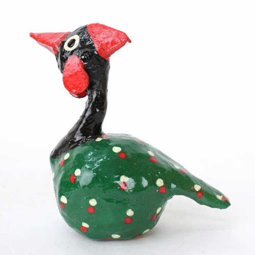 張り子ホロホロ鳥 ペイントタイプ