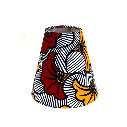 セネガル パーニュランプシェード H20 径10 底径20 マルチカラー系 (本体) ※ソケット別A @11000→8800円