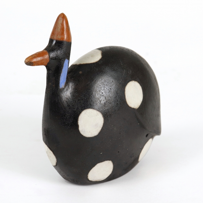 ムコノビエンタロ陶器 ホロホロ鳥 小 14 ビッグドット
