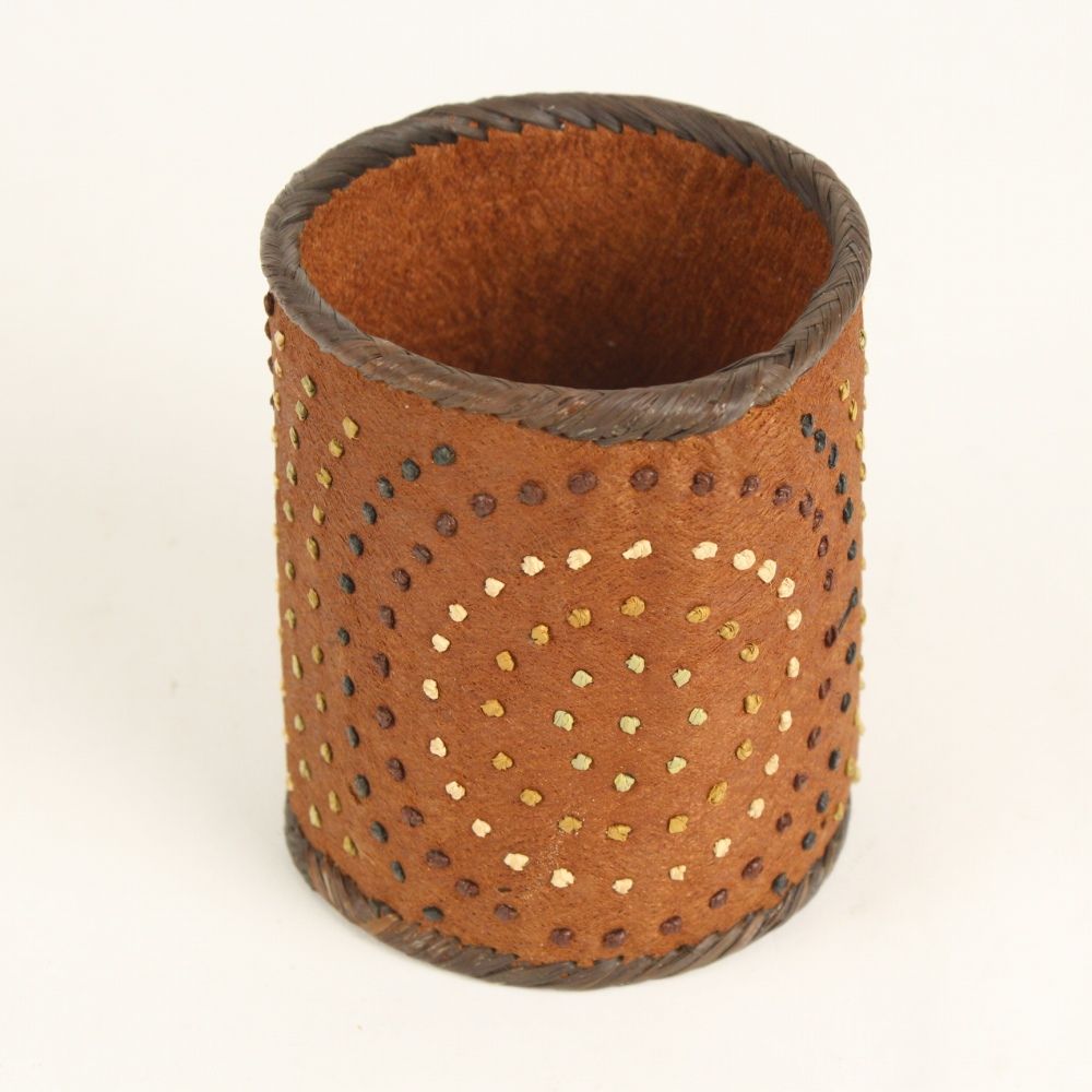 バーククロス 小物入れ 中 23SS一点物 @2000→1600円