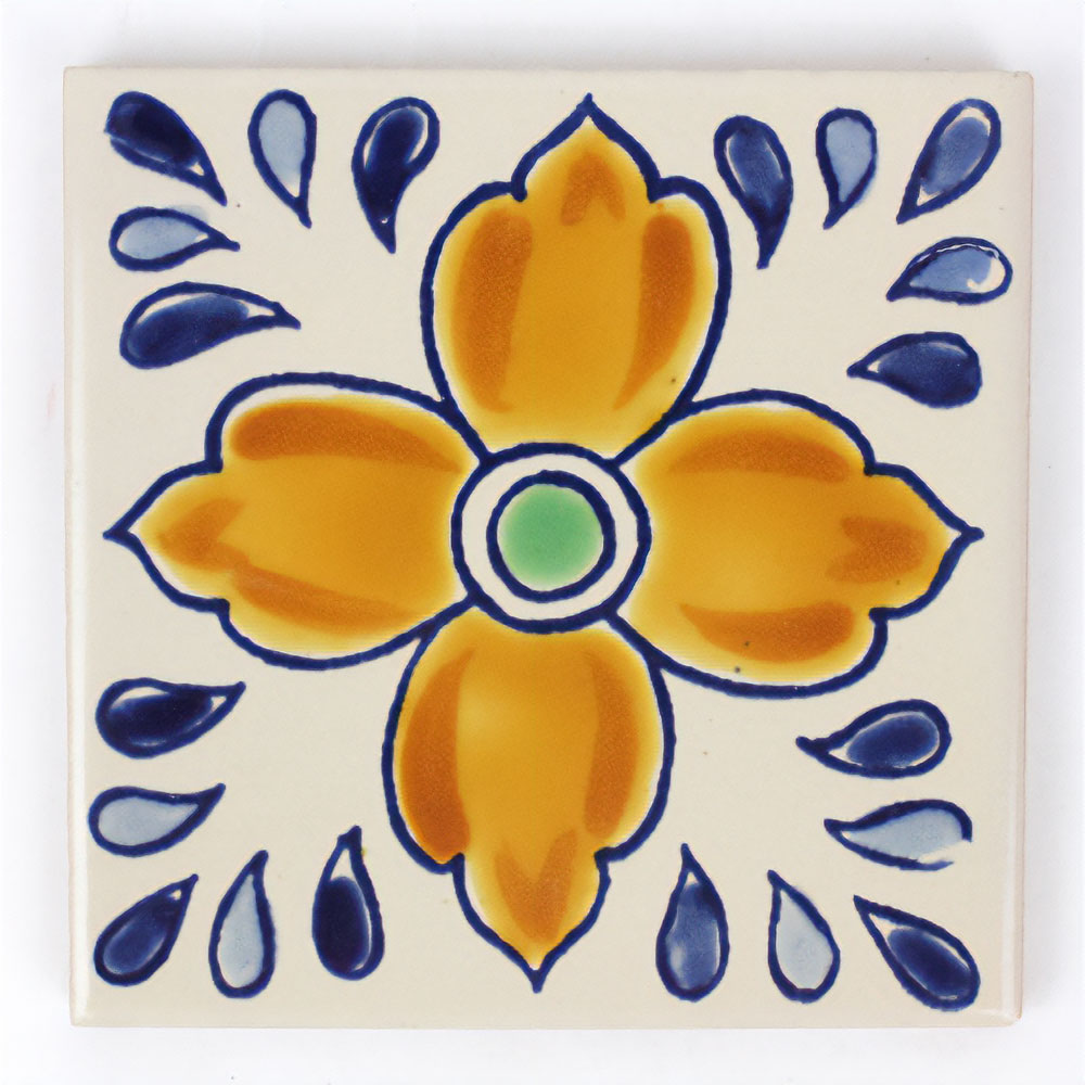 CARO ポルトガルアンティーク風タイル 10x10 薄 08