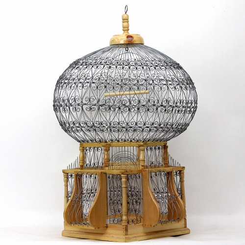 チュニジア鳥かご ナチュラル 特大(GM3)