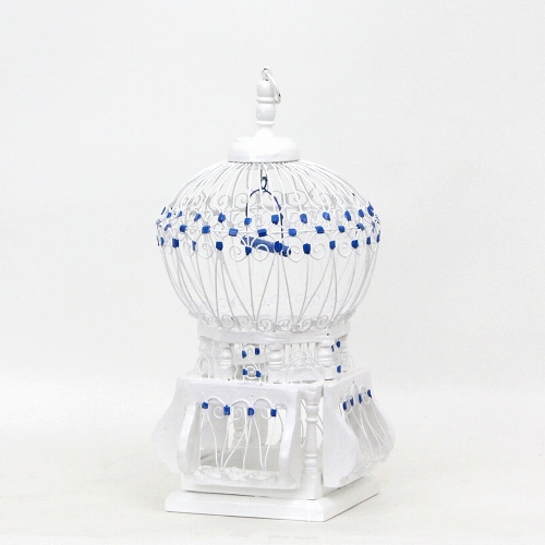 チュニジア鳥かご 白 小(MINI)
