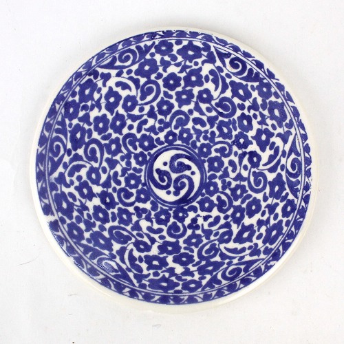 チュニジア手描き 鍋敷き 径20 01