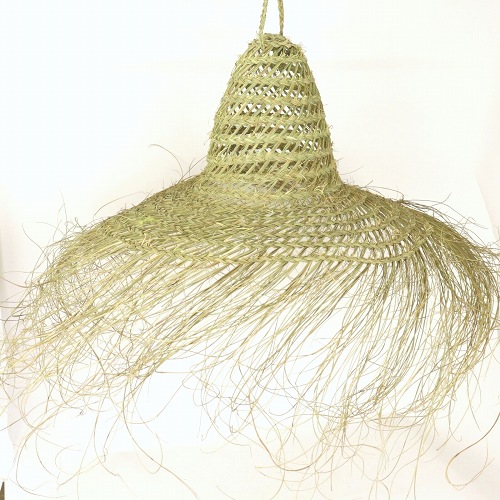 チュニジア水草 帽子型ランプシェード 【送料別】