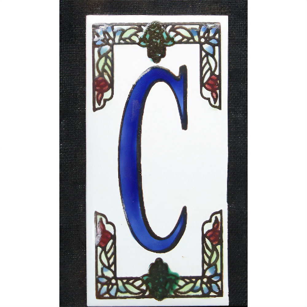 文字タイルファティマ C  15x8 厚さ0.5