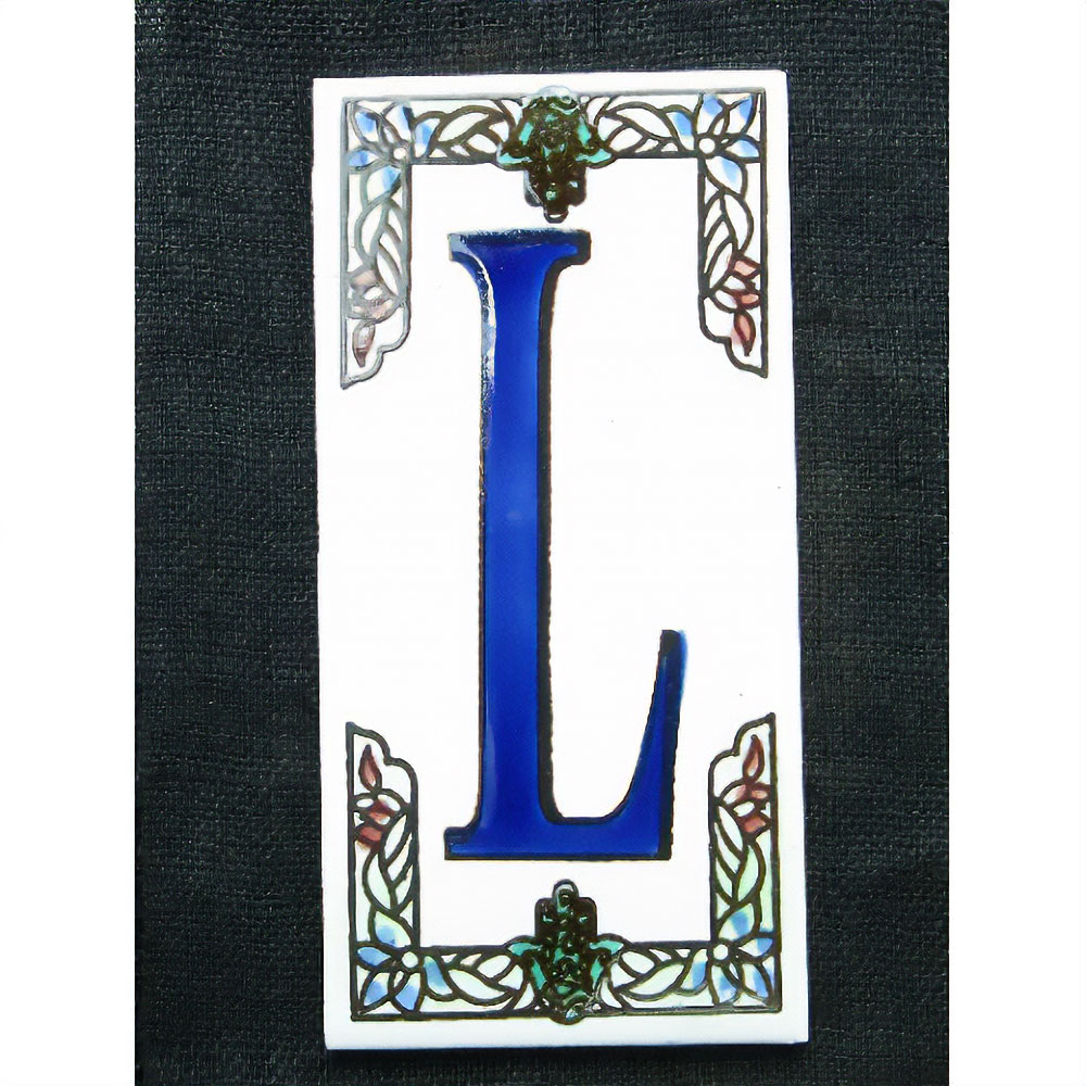 文字タイルファティマ L  15x8 厚さ0.5