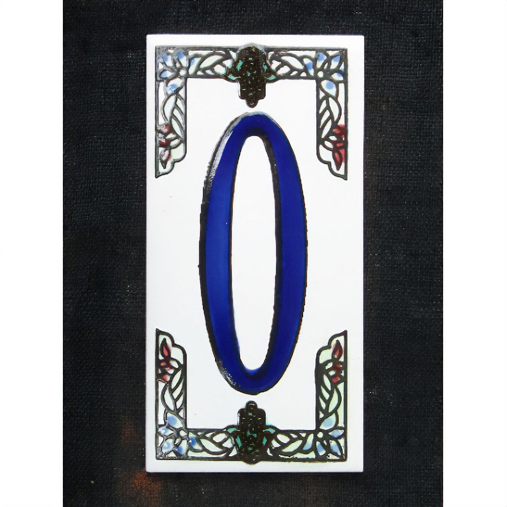 文字タイルファティマ O  15x8 厚さ0.5