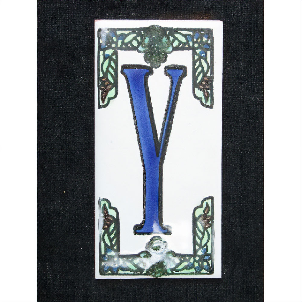 文字タイルファティマ Y  15x8 厚さ0.5