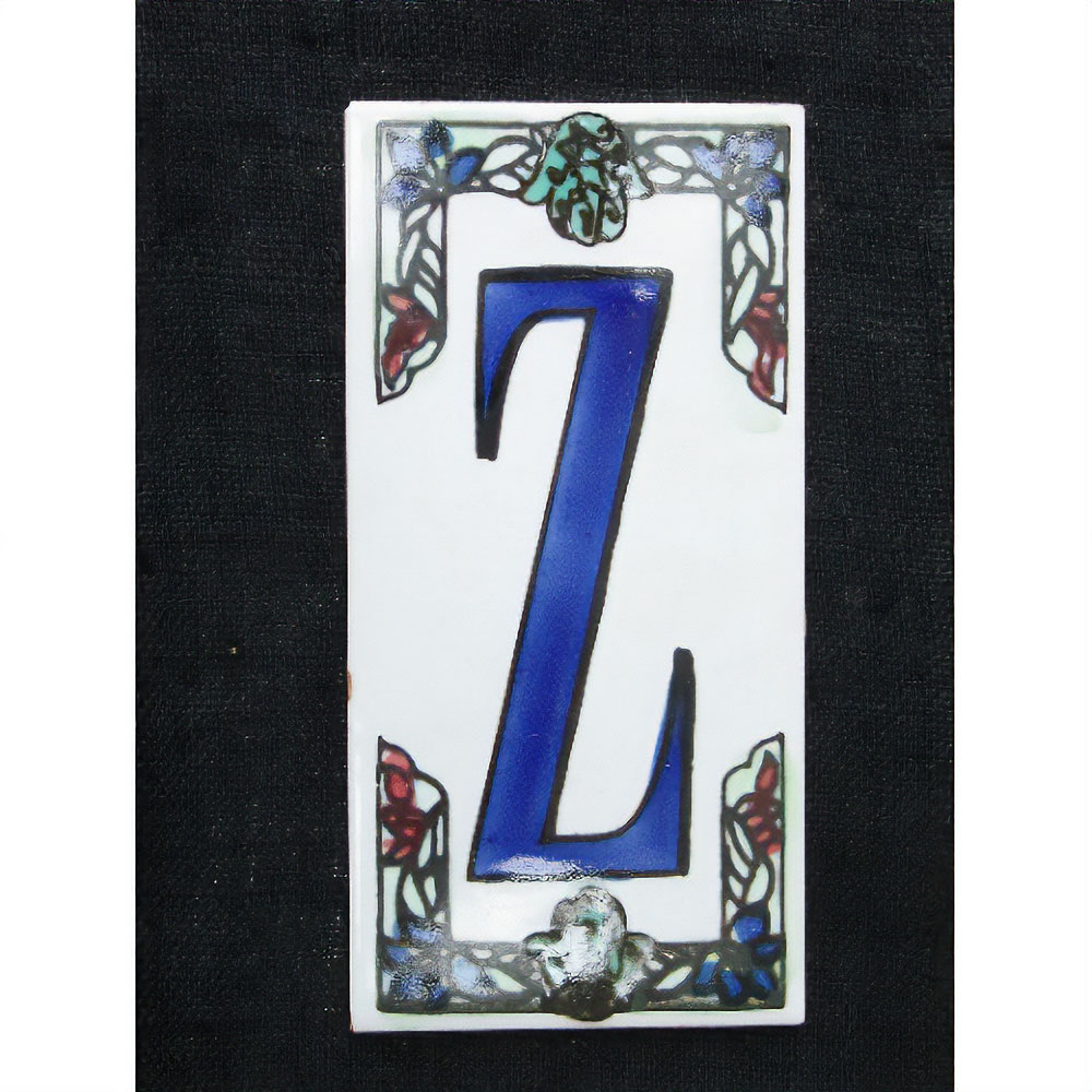 文字タイルファティマ Z  15x8 厚さ0.5