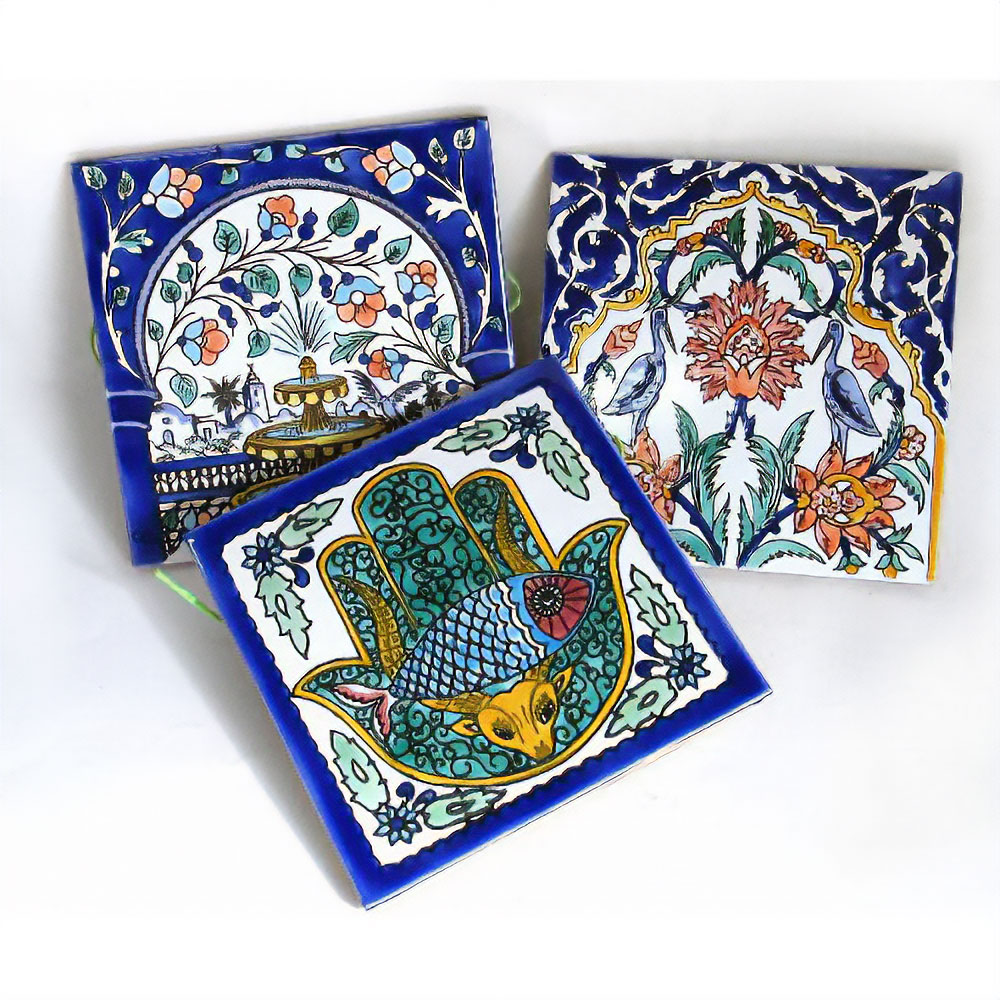 絵タイル  20x20CM