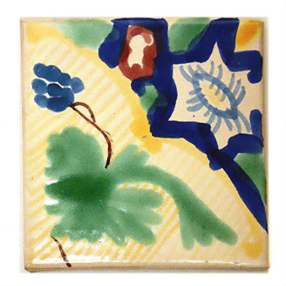 LA MAISON チュニジア手描きタイル 10x10 厚 20