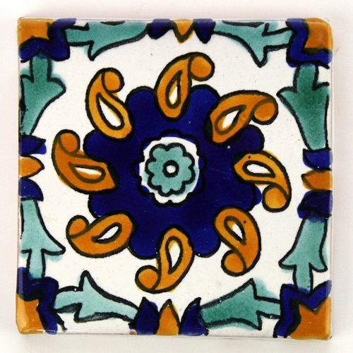 LA MAISON チュニジア手描きタイル 10x10 厚 16  KONNYA