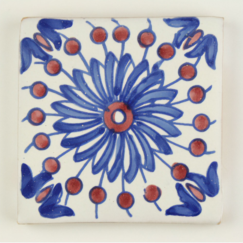 LA MAISON チュニジア手描きタイル 10x10 厚 29  CHERIF