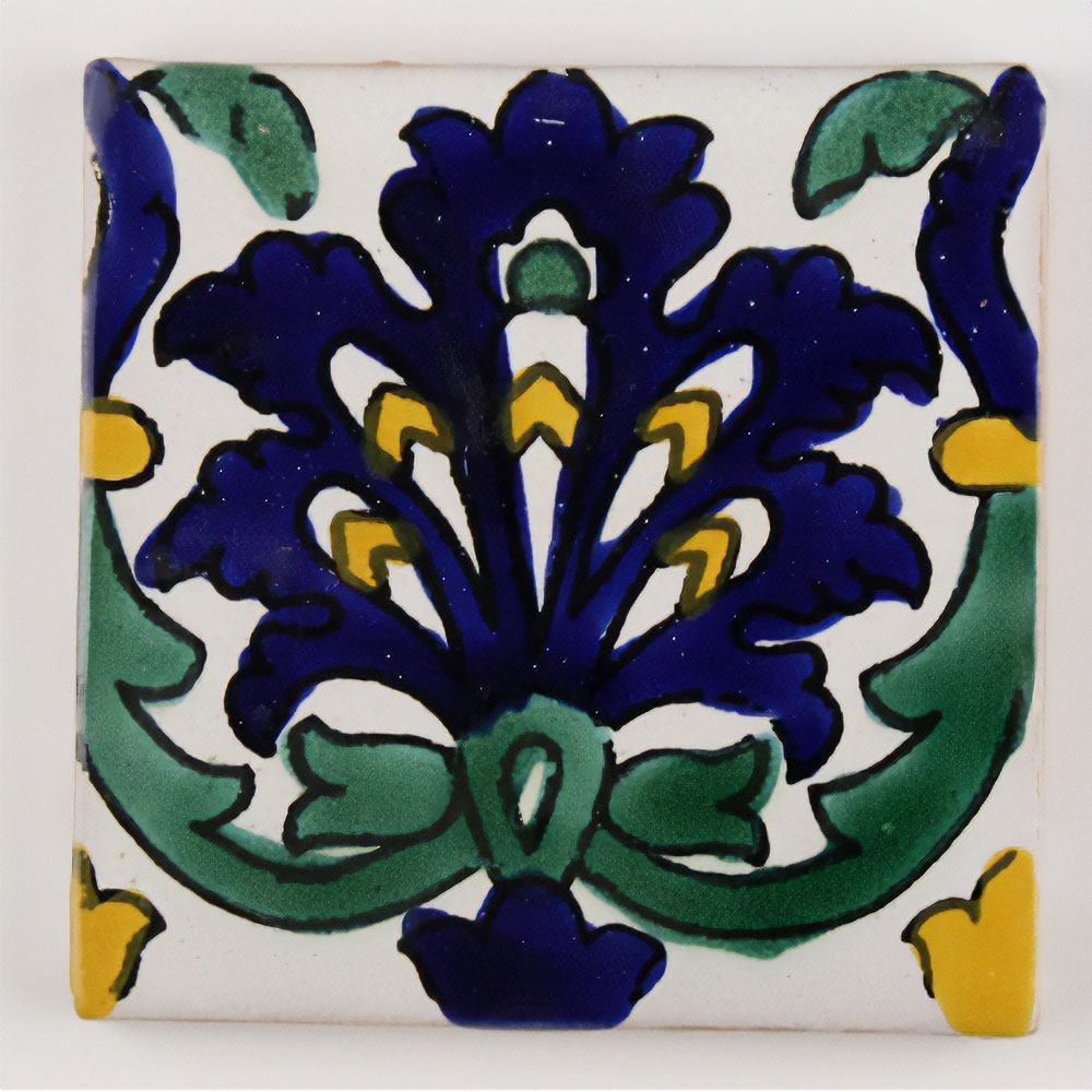 LA MAISON チュニジア手描きタイル 10x10 厚 34  URFA