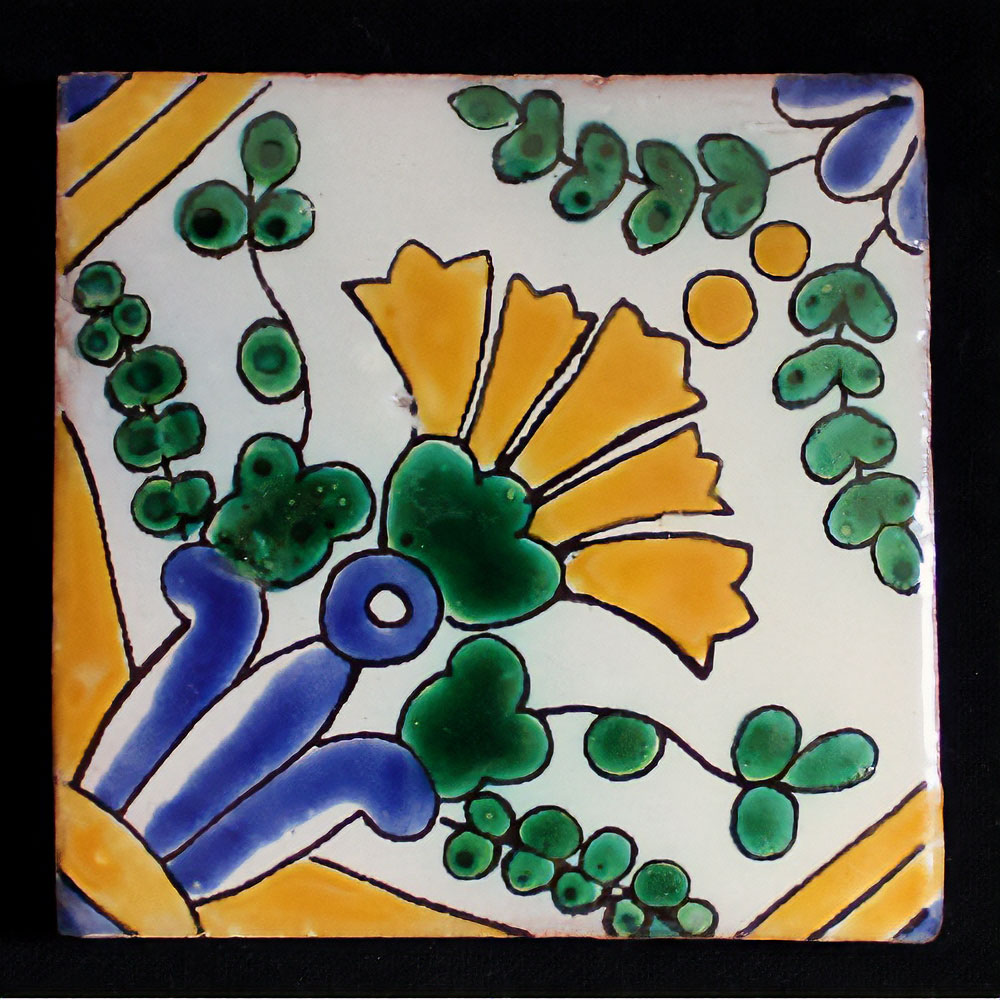 FETHI チュニジア手描きタイル  12 10x10 厚さ1