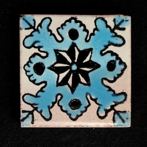 手描きタイル 厚  03 5x5