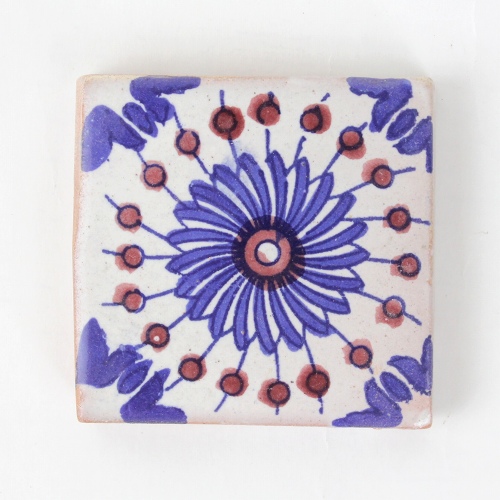 GARBI 手描きタイル 厚 15.5x5