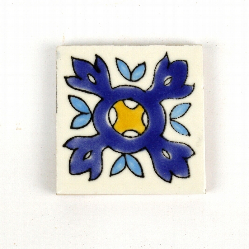 CARO 手描きタイル 薄 04 5x5