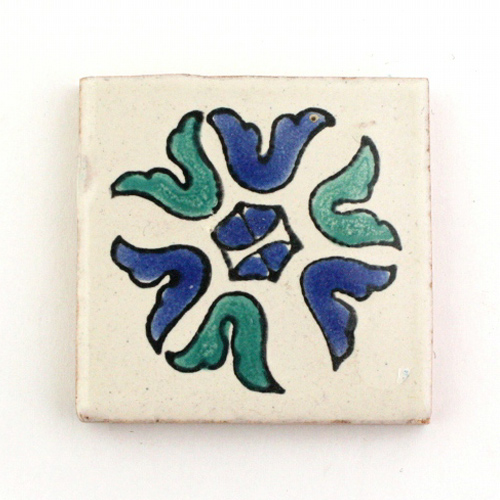 CARO 手描きタイル 薄 05 5x5